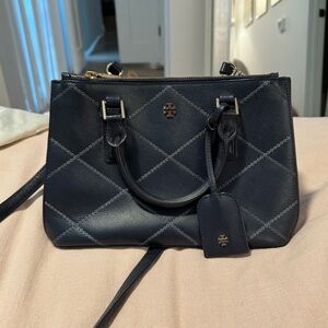 Tory Burch Navy Leather Purse